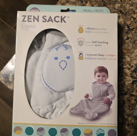 Nested Bean Zen Sack Classic - Light Blue - Picture 5 of 8